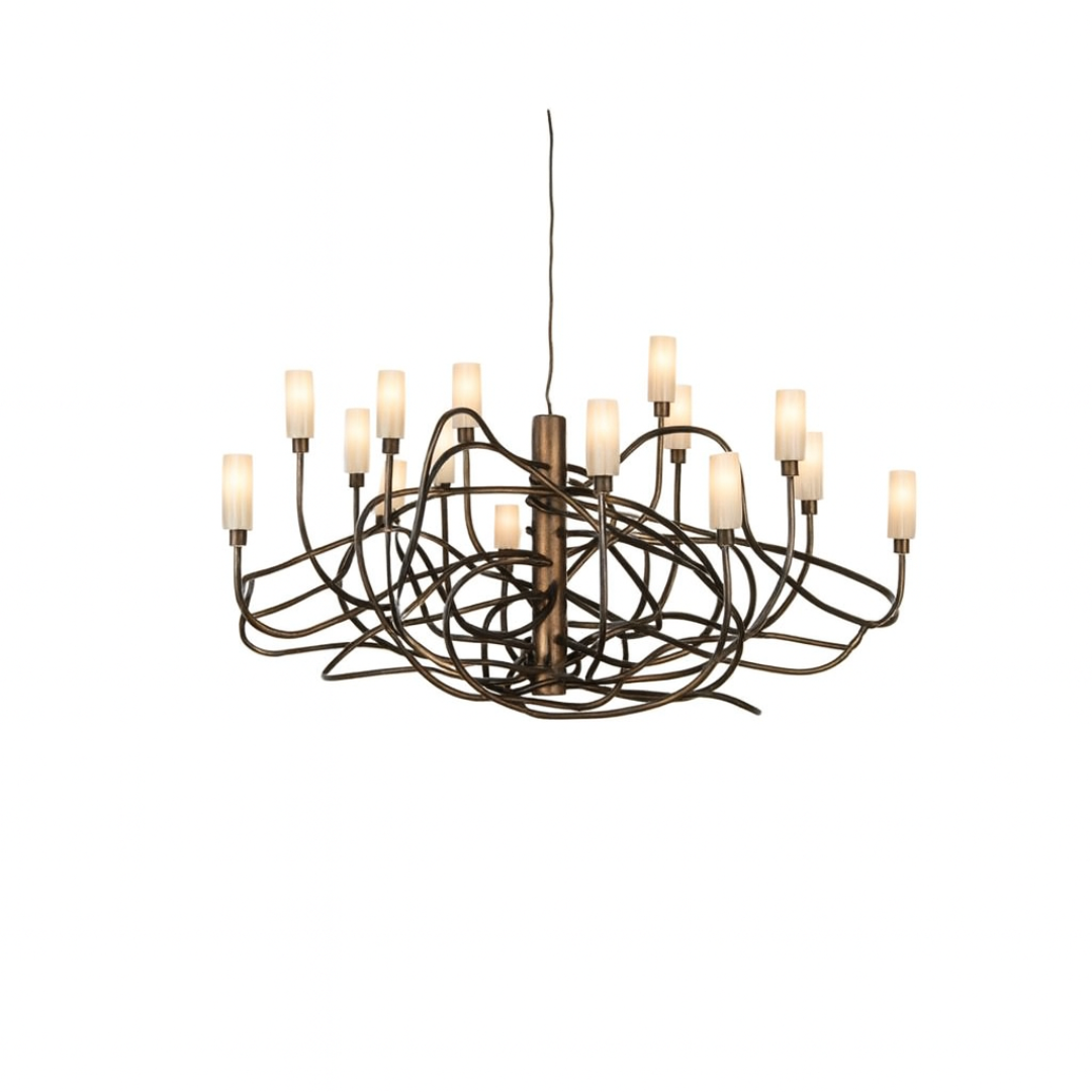 Brand van egmond - Salsa ø120 Kroonluchter Rond Hanglamp