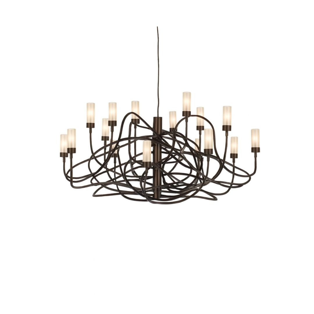 Brand van egmond - Salsa ø120 Kroonluchter Rond Hanglamp