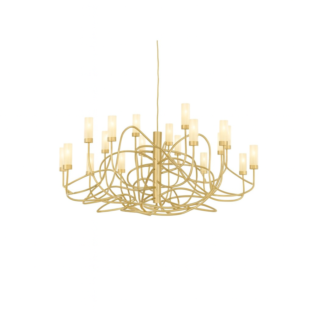 Brand van egmond - Salsa ø120 Kroonluchter Rond Hanglamp