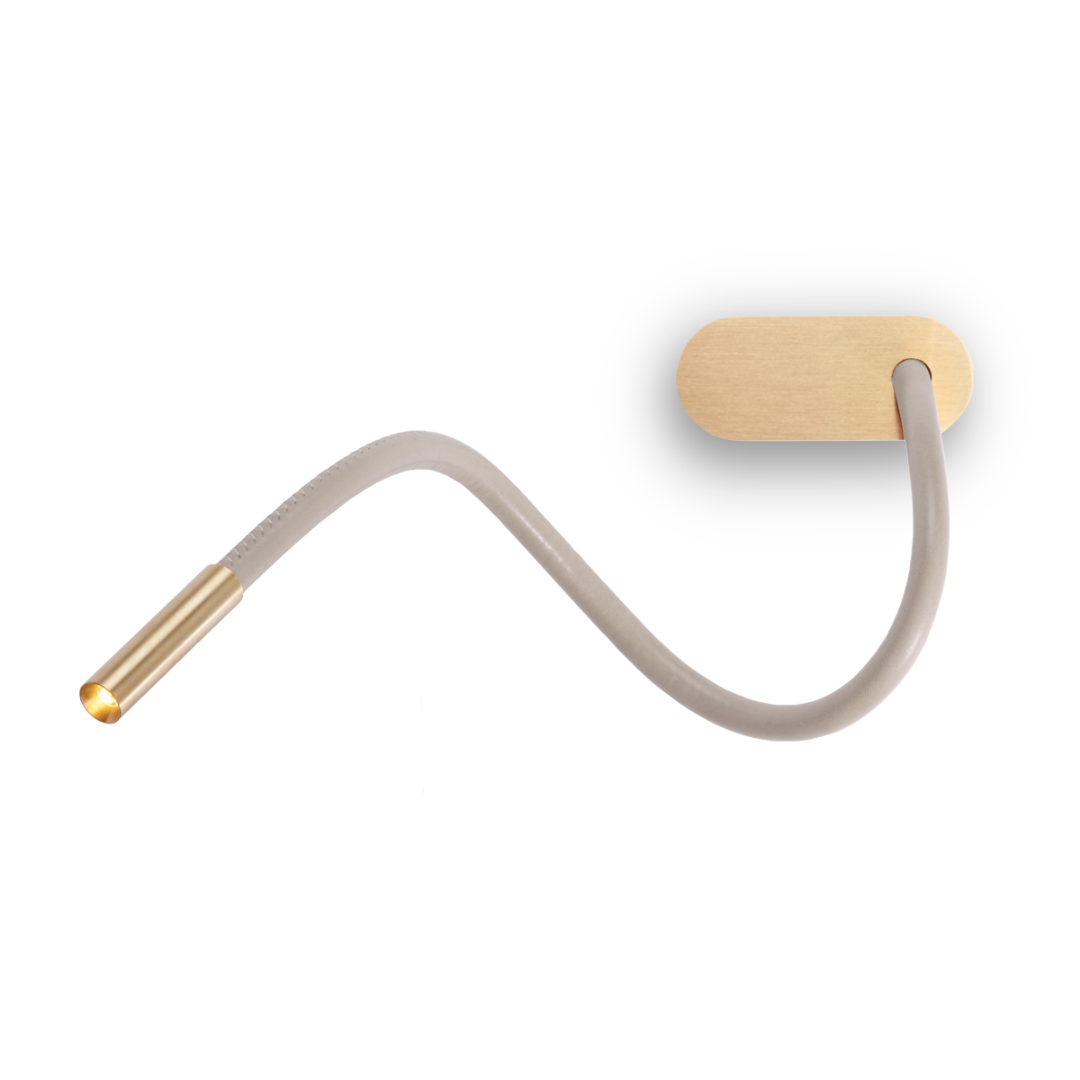 Trizo21 - Scar-Leather 1FDS Opgebouwd Wandlamp