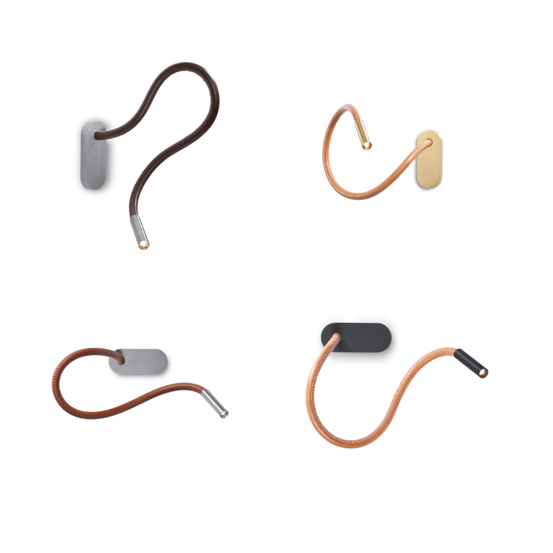 Trizo21 - Scar-Leather 1FDS Opgebouwd Wandlamp