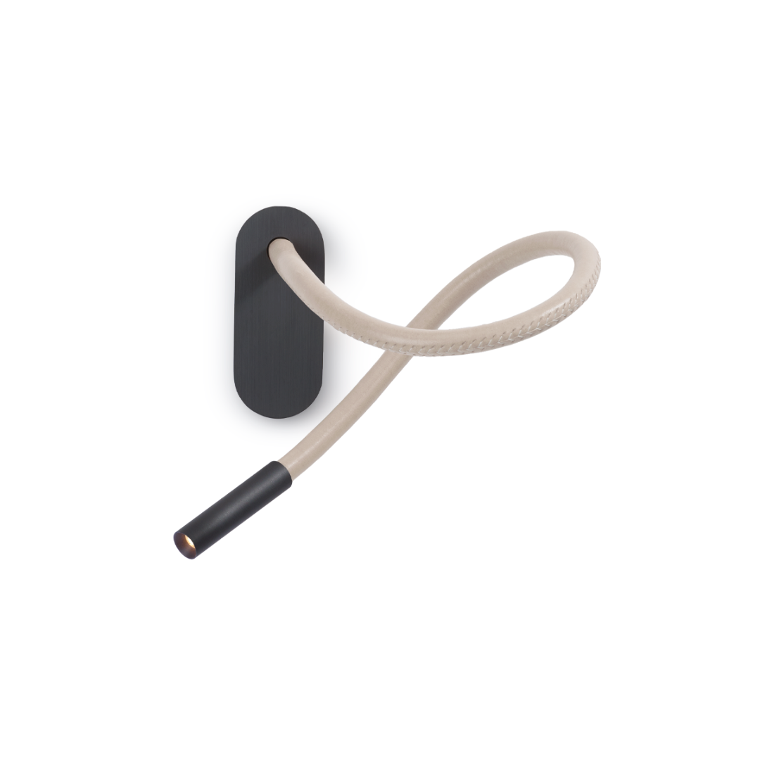 Trizo21 - Scar-Leather 1FDS Opgebouwd Wandlamp