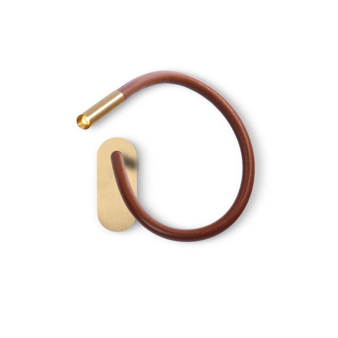 Trizo21 - Scar-Leather 1FDS Opgebouwd Wandlamp