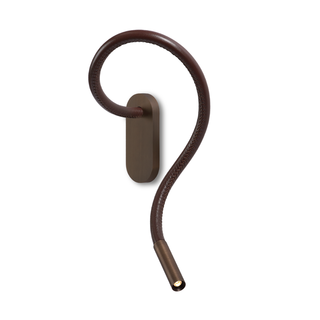 Trizo21 - Scar-Leather 1FDS Opgebouwd Wandlamp