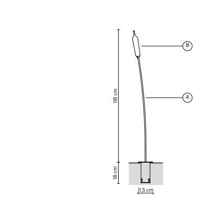 Karman - Nilo vloerlamp - KOOT