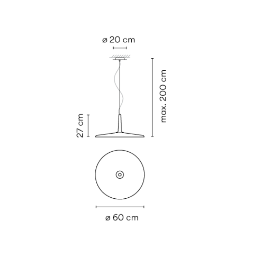 Vibia - Skan 0275 hanglamp