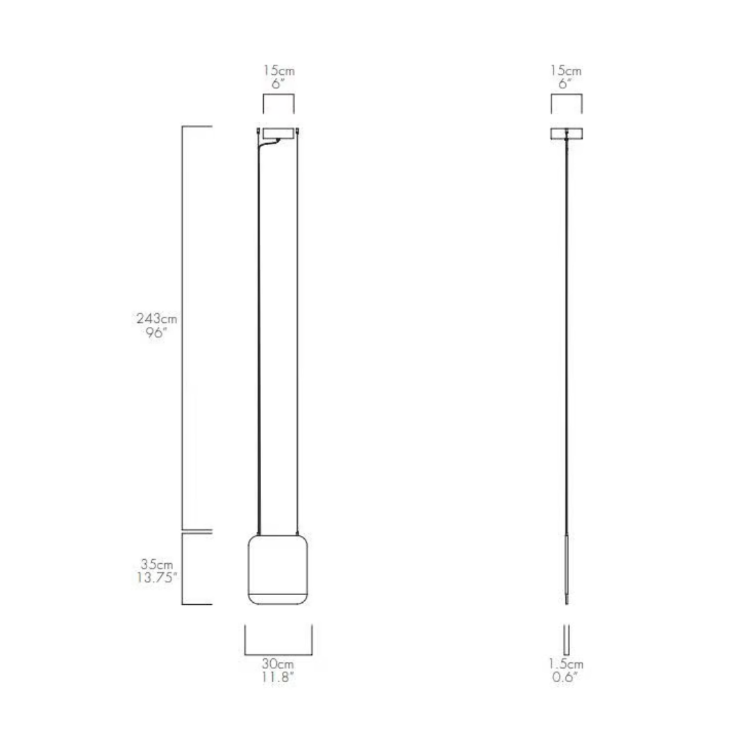 A-N-D - Slab 30 Hanglamp