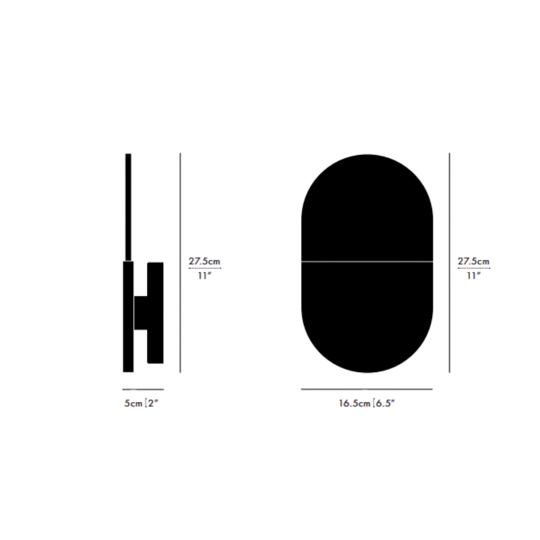 A-N-D - Slab W20 Wandlamp