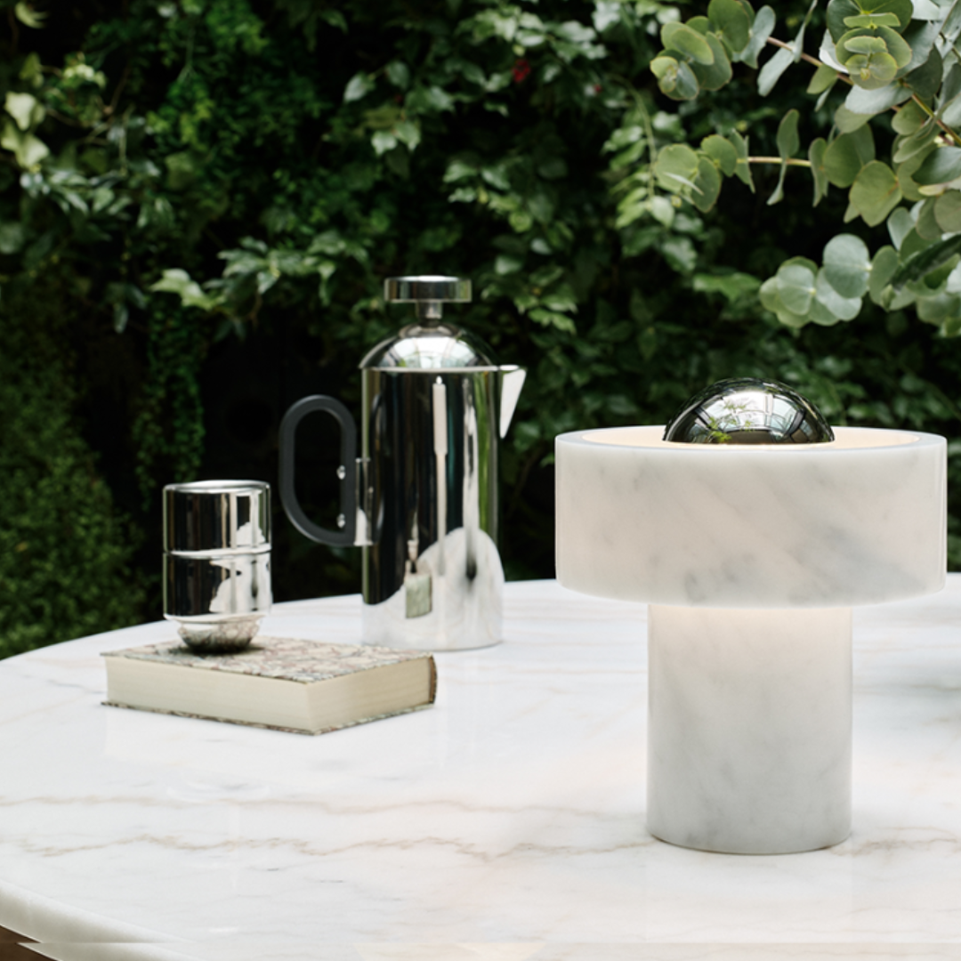 Tom Dixon - Stone Draagbare LED Vloer/Tafellamp