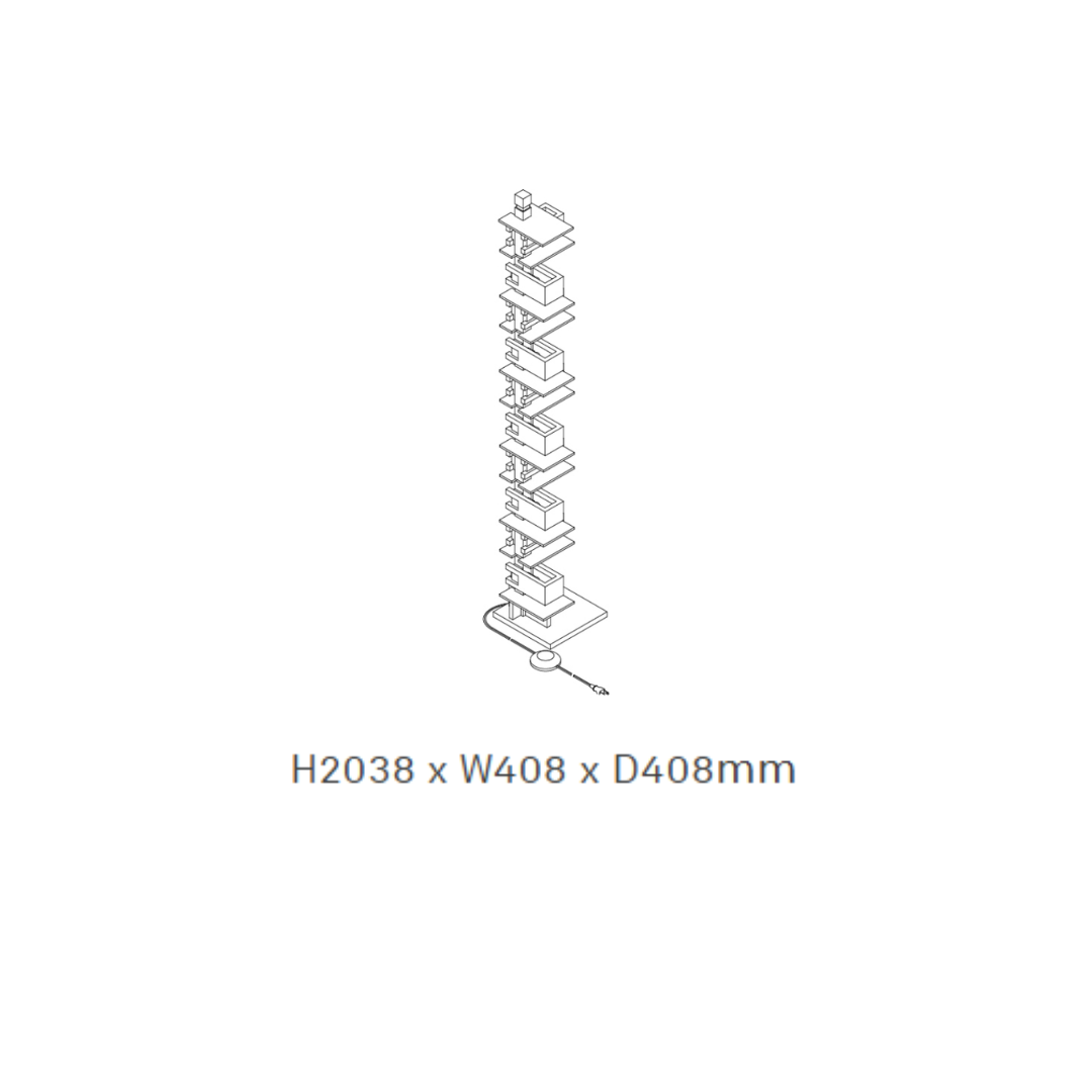 Yamagiwa - Taliesin 2 Vloerlamp