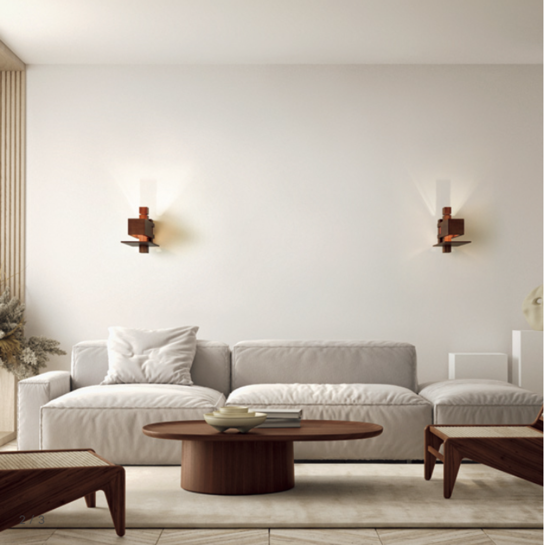 Yamagiwa - Taliesin 3 Sconce Kersen Wandlamp