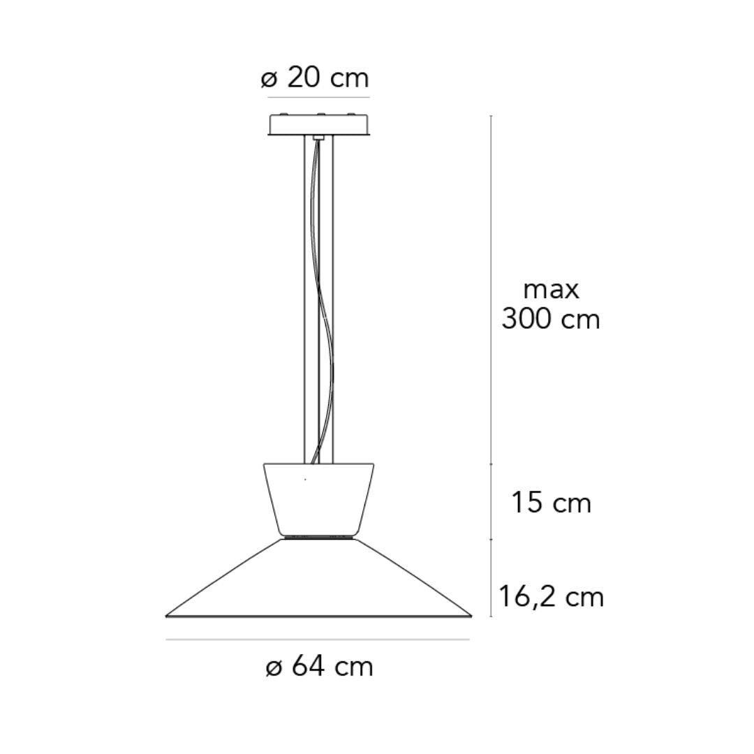 FontanaArte - Thalea 1 Hanglamp