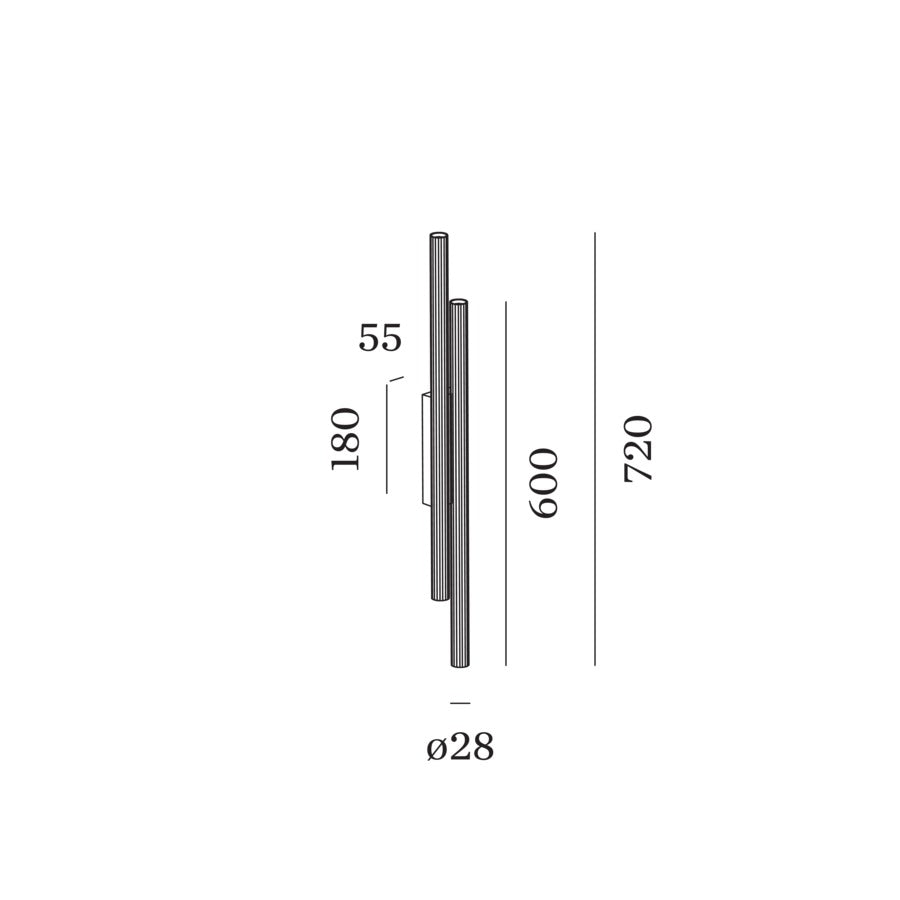 Wever & Ducre - Trace Slim Wandlamp 2.0 - KOOT