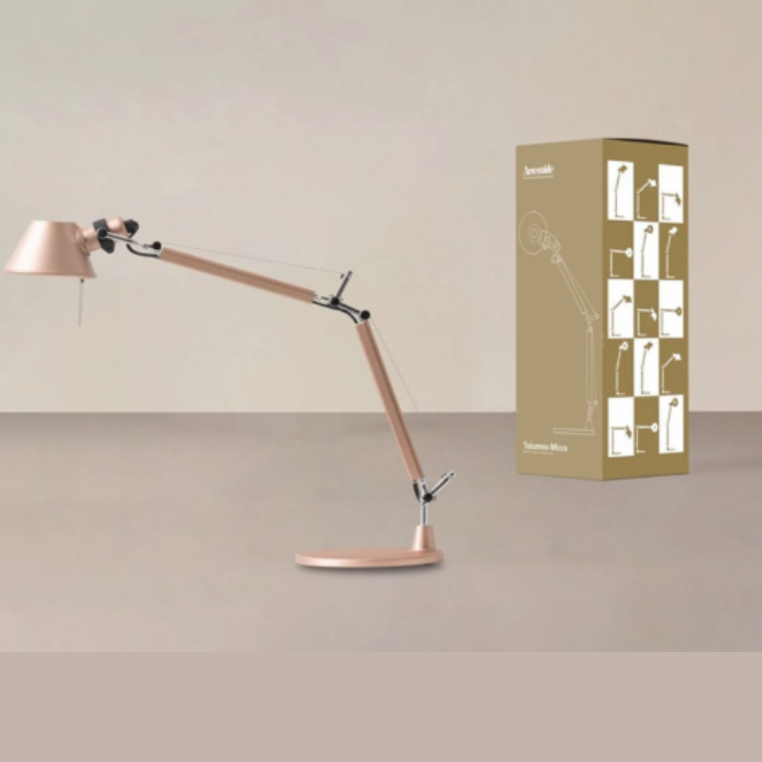 Artemide - Tolomeo Micro Special Edition  Koper Tafellamp