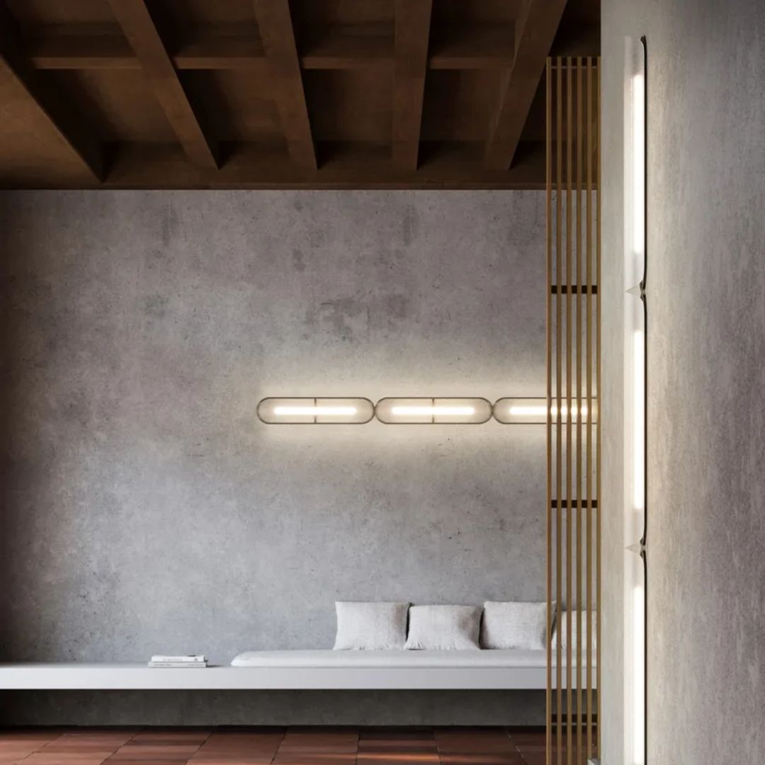 A-N-D - Vale Acrylic 1 unit Verticaal Wandlamp/Plafondlamp