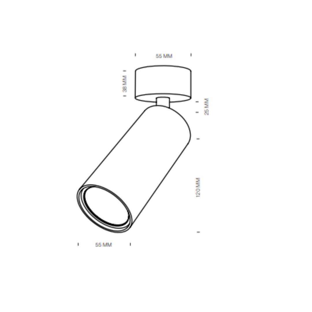 TossB - Victor GU10 SB - 5.5 CM Spot