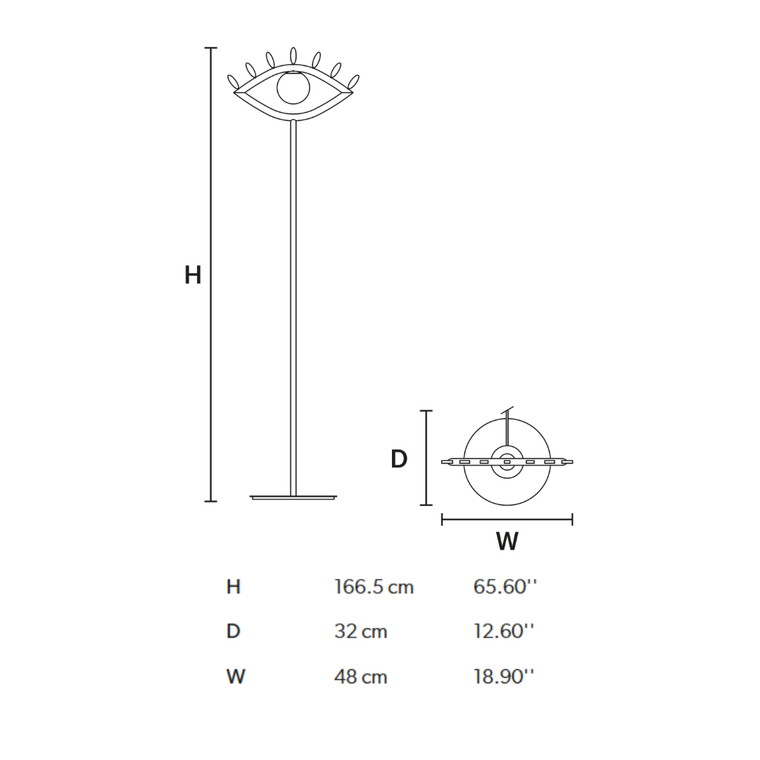 Masiero - Visio Vloerlamp