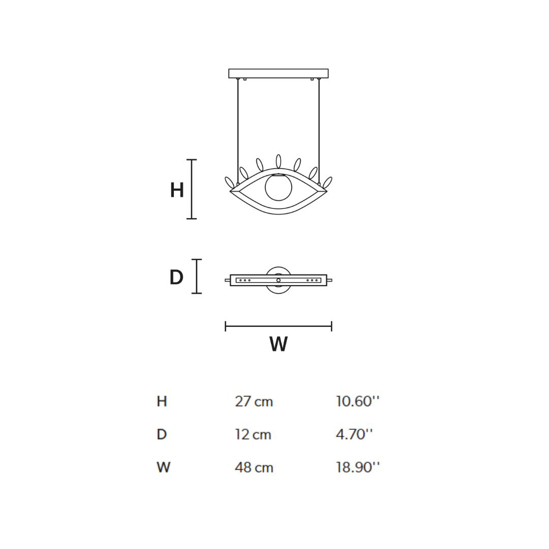 Masiero - Visio Hanglamp