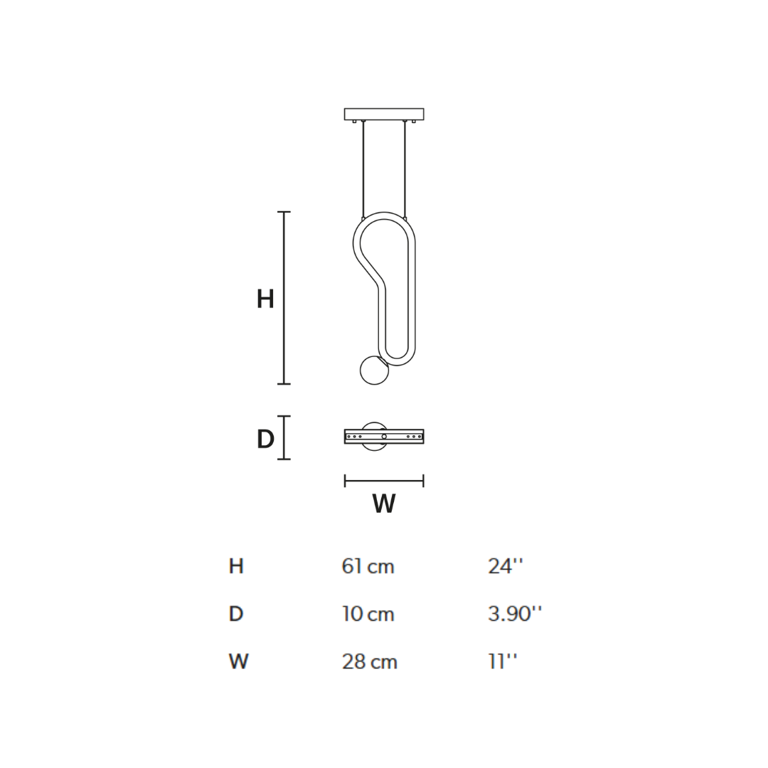 Masiero - Visio Hanglamp