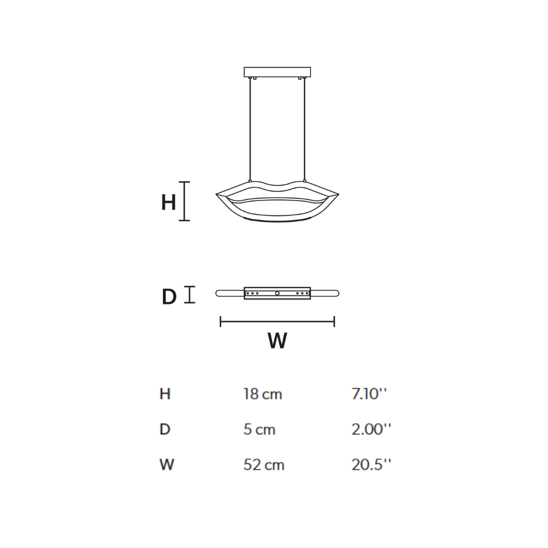 Masiero - Visio Hanglamp