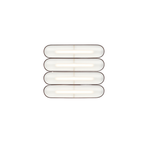 A-N-D - Vale Acrylic 4 units Horizontaal Wandlamp/Plafondlamp