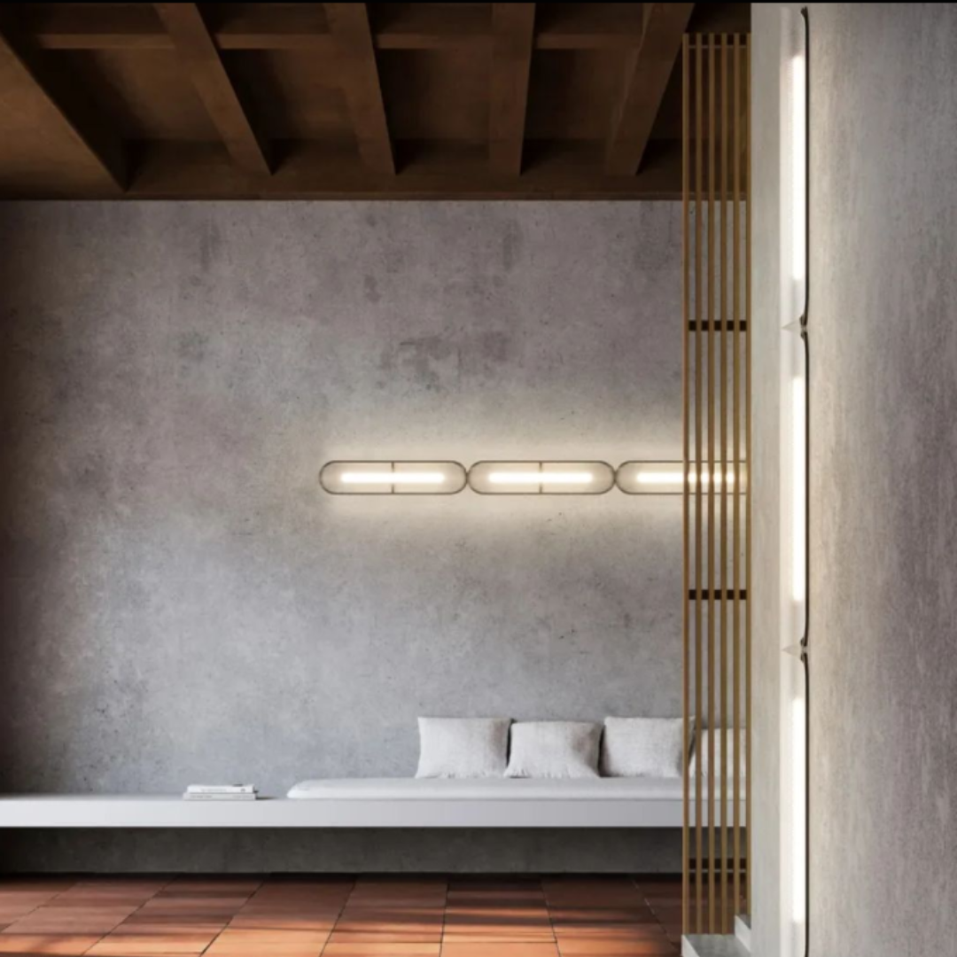 A-N-D - Vale Acrylic 2 units Verticaal Wandlamp/Plafondlamp