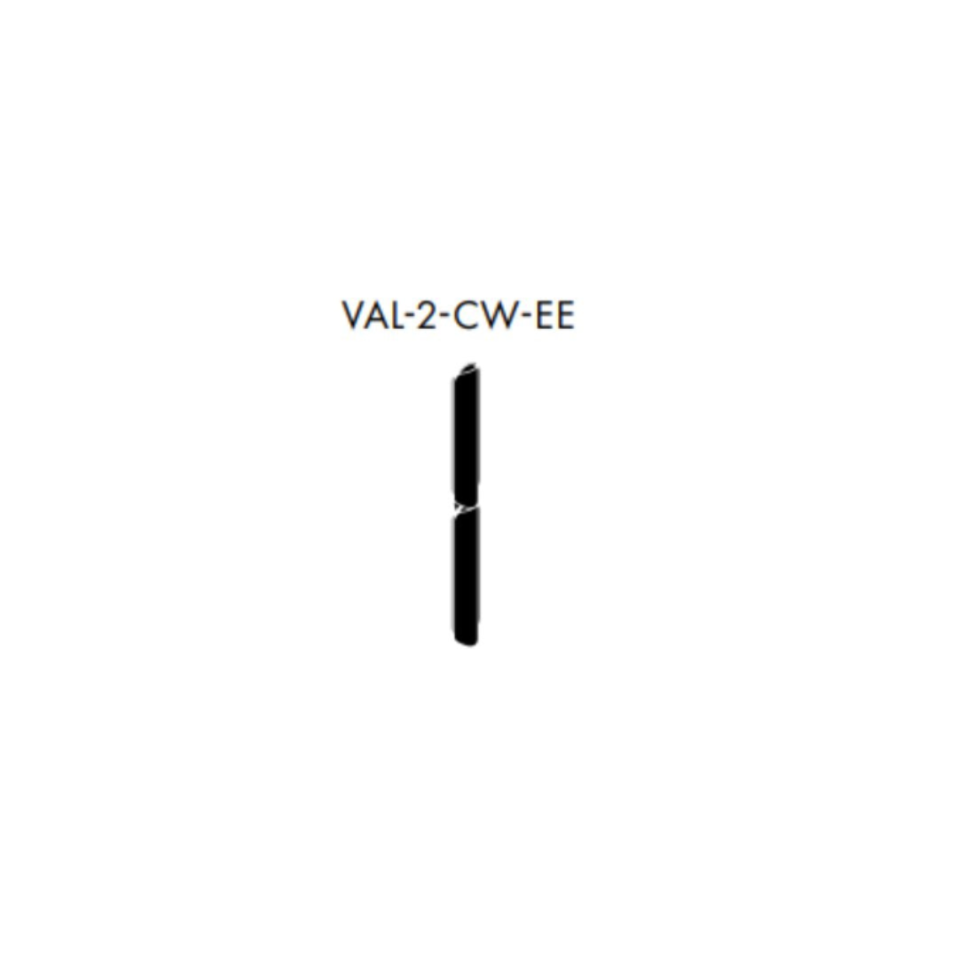 A-N-D - Vale Acrylic 2 units Verticaal Wandlamp/Plafondlamp