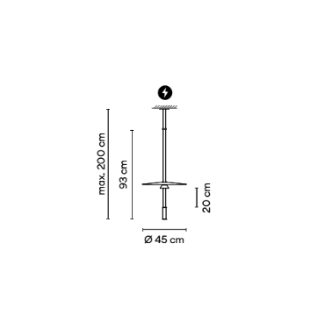 Vibia - Flamingo Mini 1585 Hanglamp