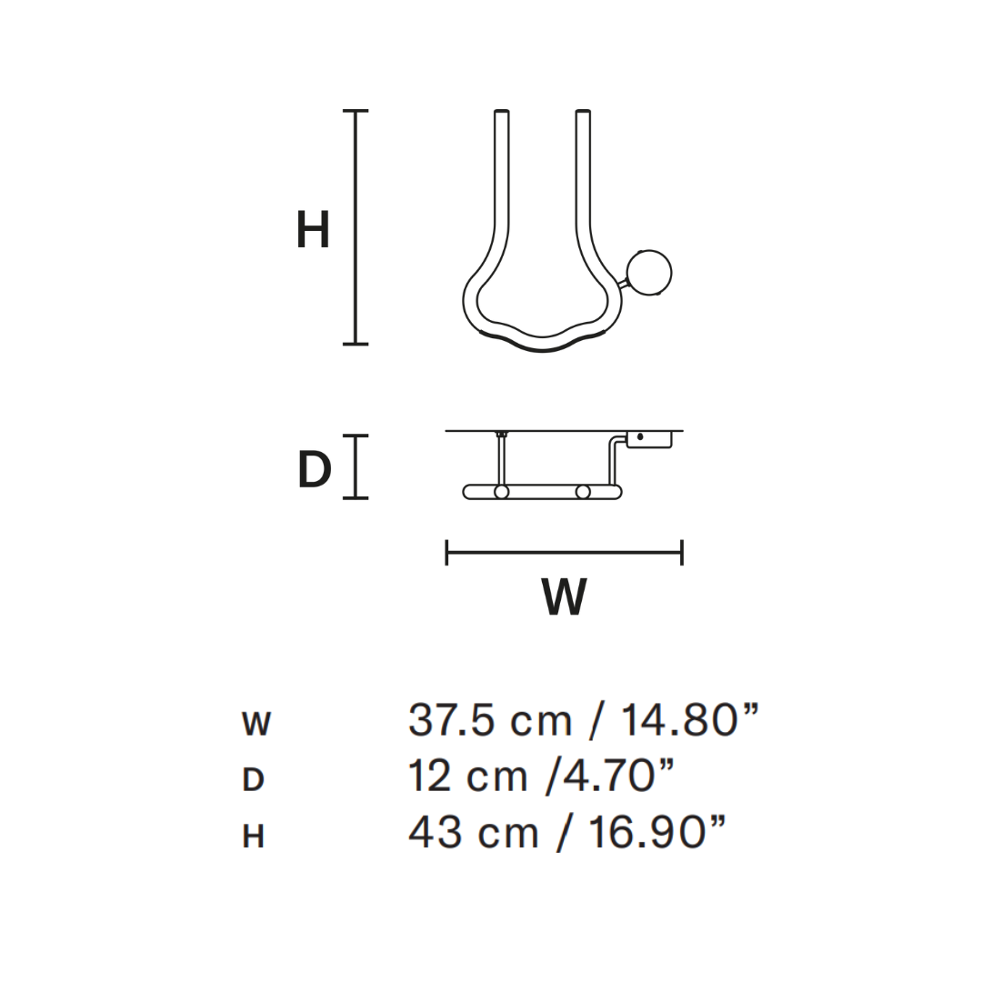Masiero - Visio Wandlamp