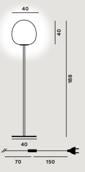 Foscarini - Rituals XL vloerlamp - KOOT