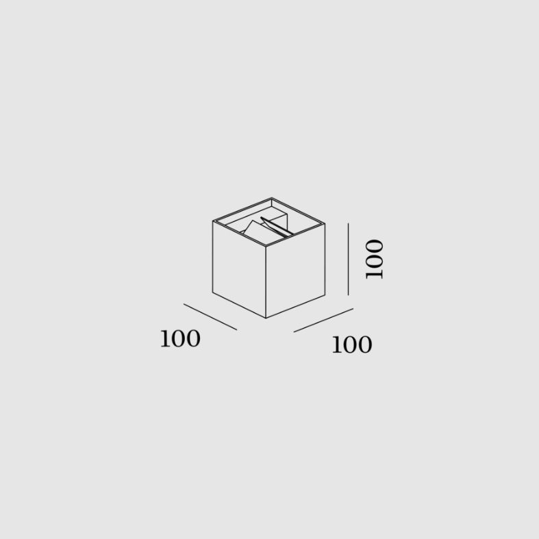 Wever & Ducre - Box 1.0 LED Wandlamp - KOOT