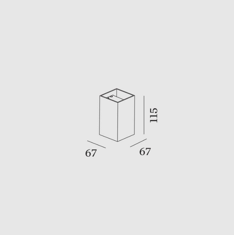 Wever & Ducre - Box Mini 1.0 Wandlamp - KOOT