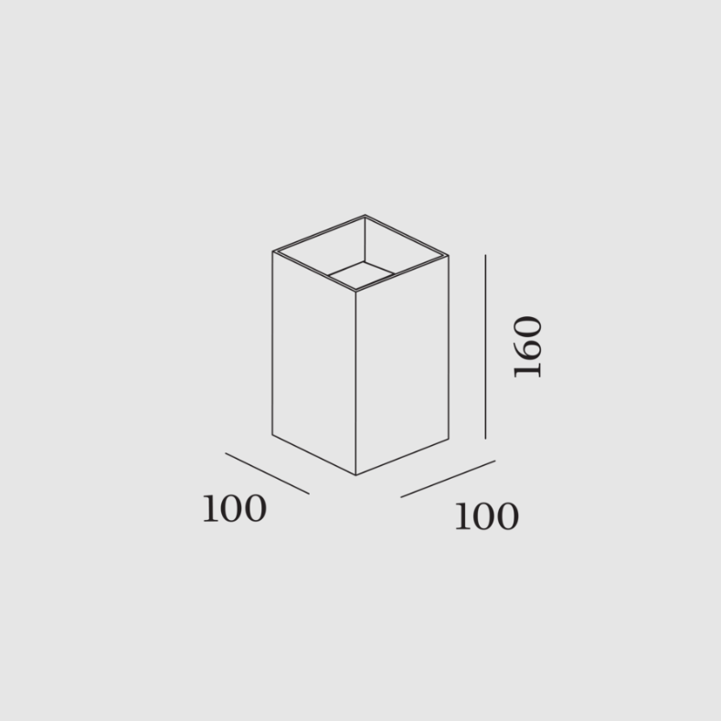 Wever & Ducre - Box Outdoor 3.0 Wandlamp - KOOT