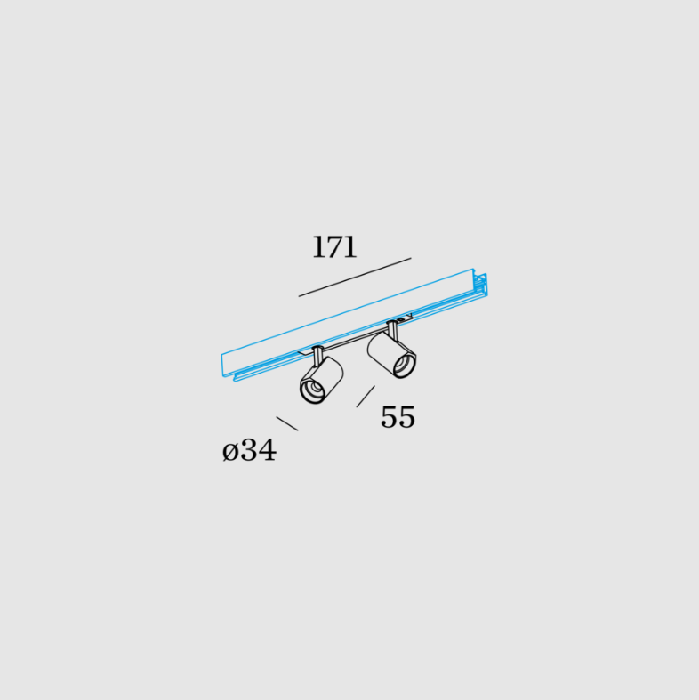 Wever & Ducre - Ceno On Track 2.0 LED DALI Spot - KOOT