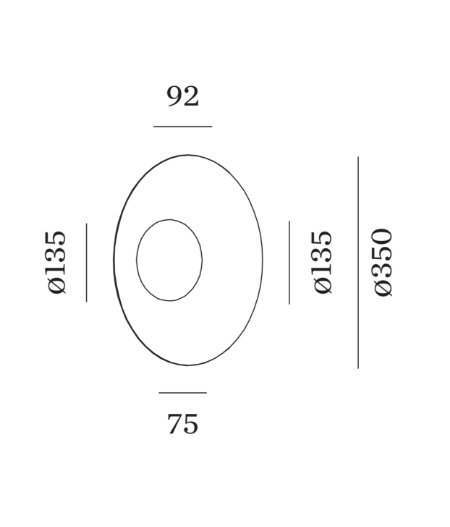 Wever & Ducre - Clea 1.0 Wandlamp - KOOT