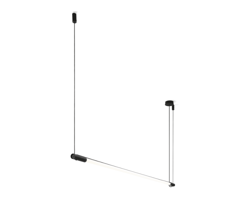 Wever & Ducre - Darf 1.2 Hanglamp Zwart - KOOT