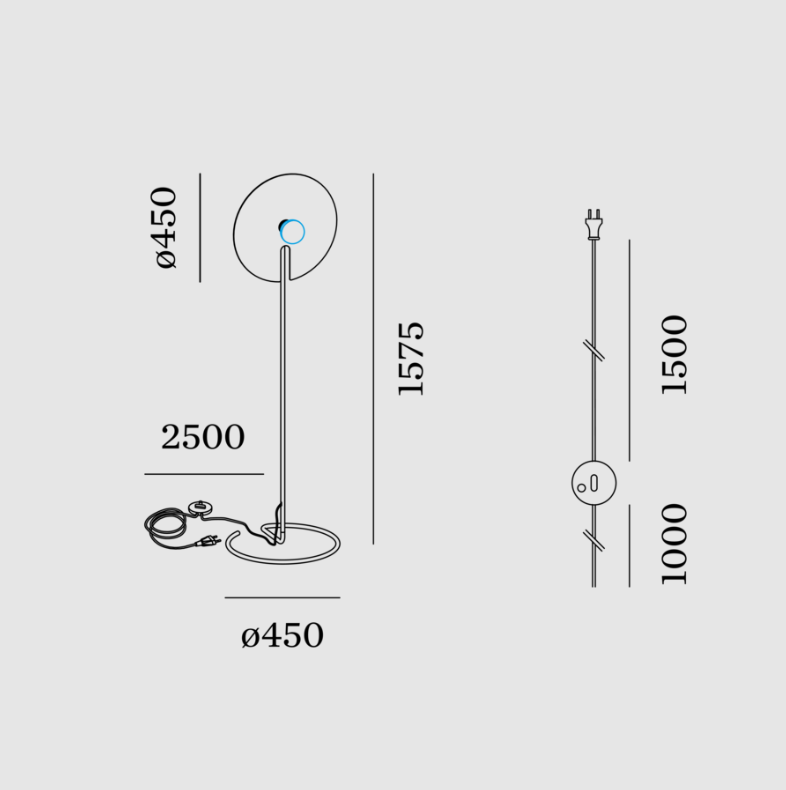 Wever & Ducre - Mirro 2.0 Vloerlamp - KOOT