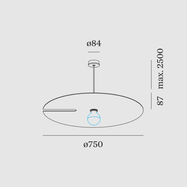 Wever & Ducre - Mirro 3.0 E27 Hanglamp - KOOT