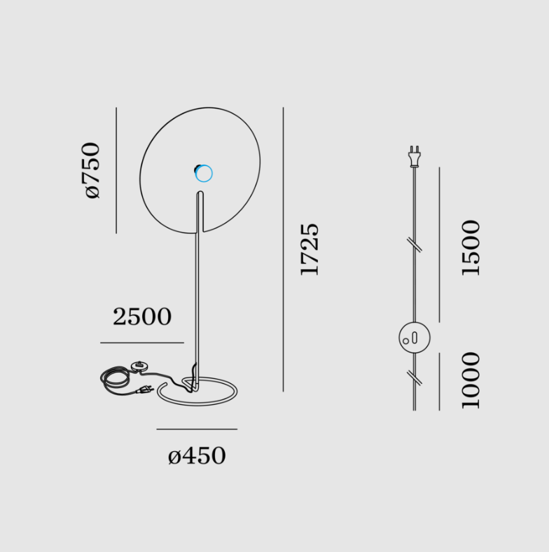 Wever & Ducre - Mirro 3.0 Vloerlamp - KOOT