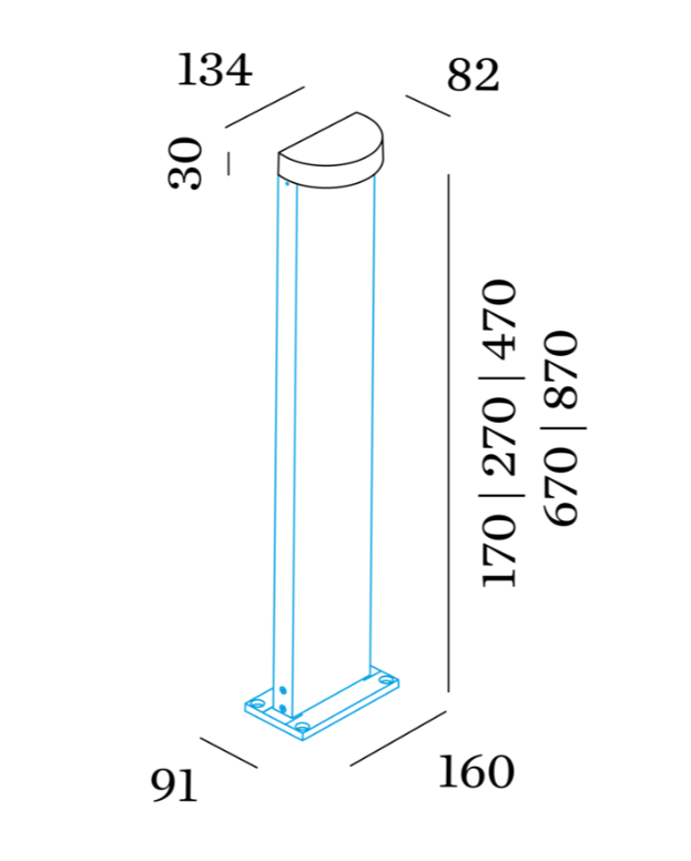 Wever & Ducre - Palos Round 1.0 Vloerlamp - KOOT