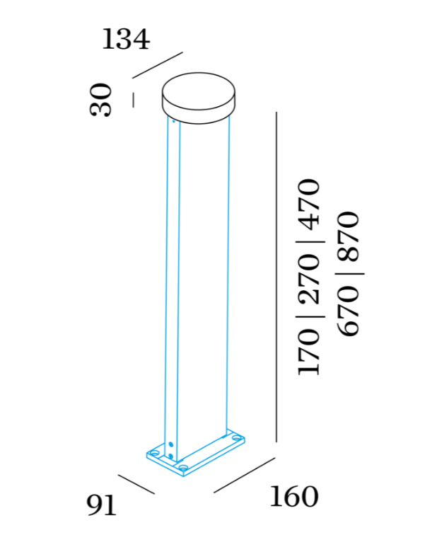 Wever & Ducre - Palos Round 2.0 Vloerlamp - KOOT