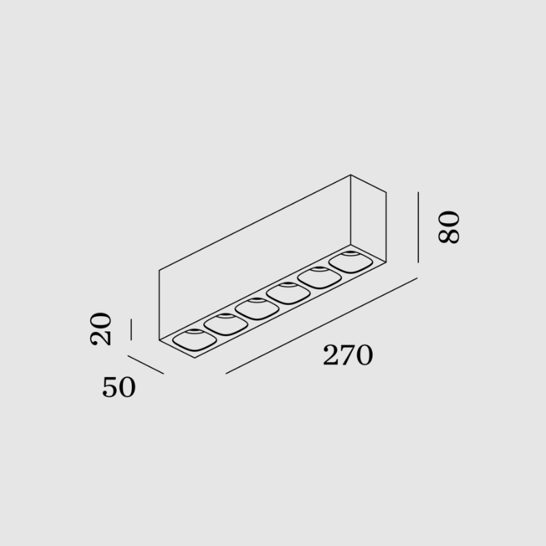 Wever & Ducre - Pirro Spot Surface 6.0 LED Plafondlamp - KOOT