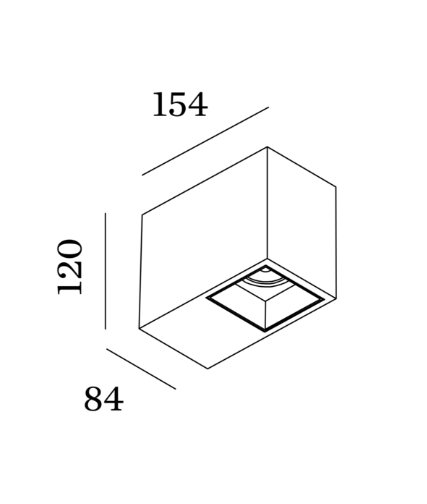 Wever & Ducre - Plano Surface 1.0 LED Plafondlamp - KOOT