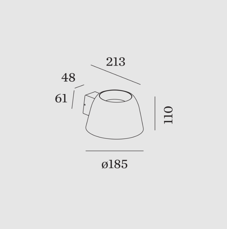 Wever & Ducre - Swam 2.0 Wandlamp - KOOT