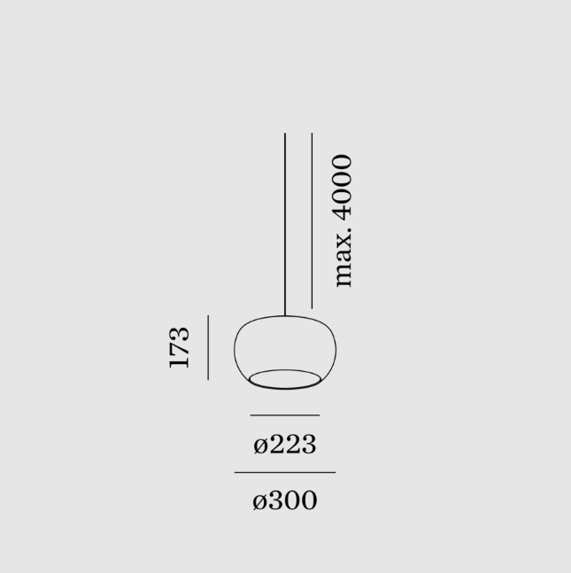 Wever & Ducre - Wetro 3.0 Hanglamp - KOOT