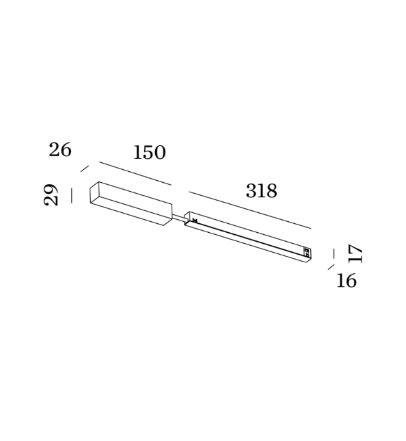 Wever & Ducre - Strex Surf In Track Driver A3 100W B - KOOT