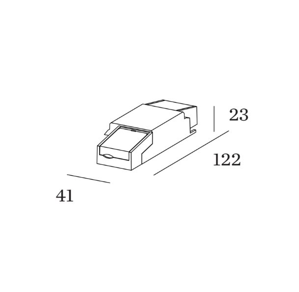 Wever & Ducre - Driver 500mA 7W 7-13V Phase Cut Dim - KOOT