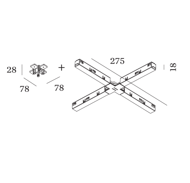 Wever & Ducre - Strex X-Connector Surf / Susp W Electrical - KOOT
