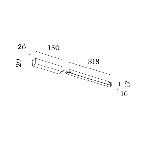 Wever & Ducre - Strex Surf In Track Driver A3 100W W - KOOT