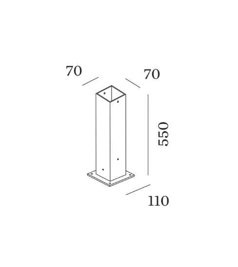 Wever & Ducre - Linus Pole 550 D - KOOT